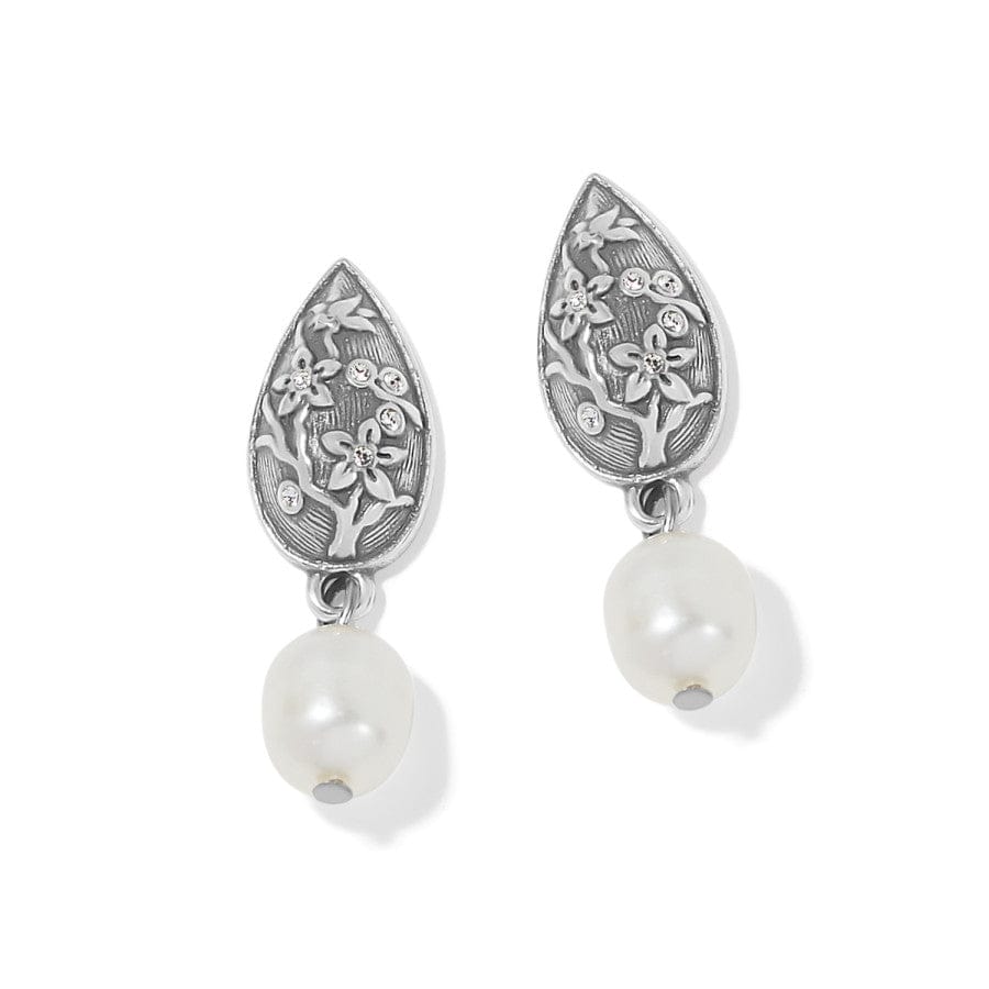 Kyoto In Bloom Pearl Post Drop Earrings