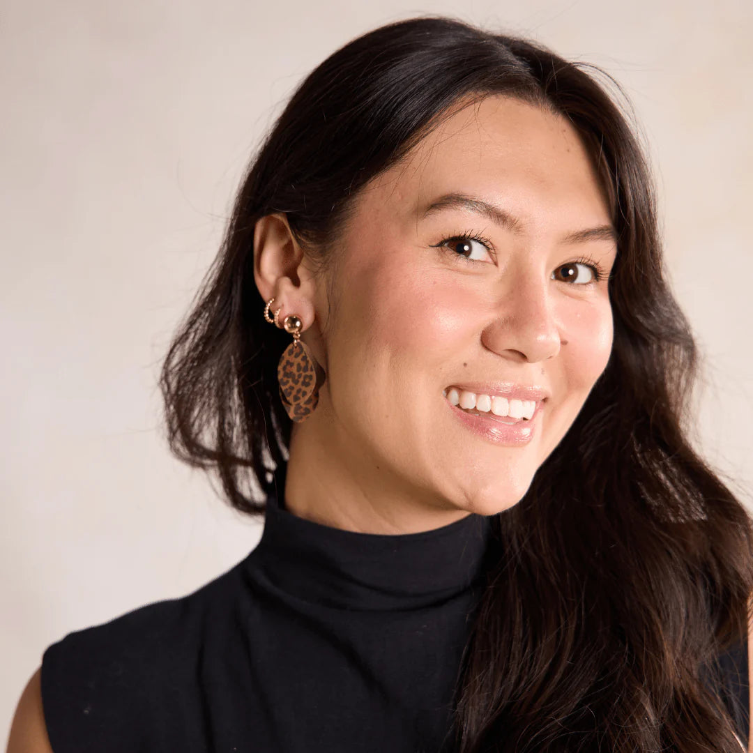 Leopard Weston Earrings