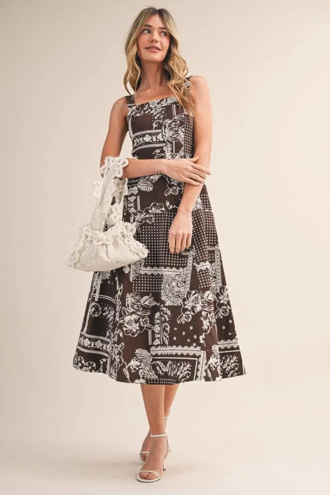 Bandana Babe Midi Dress