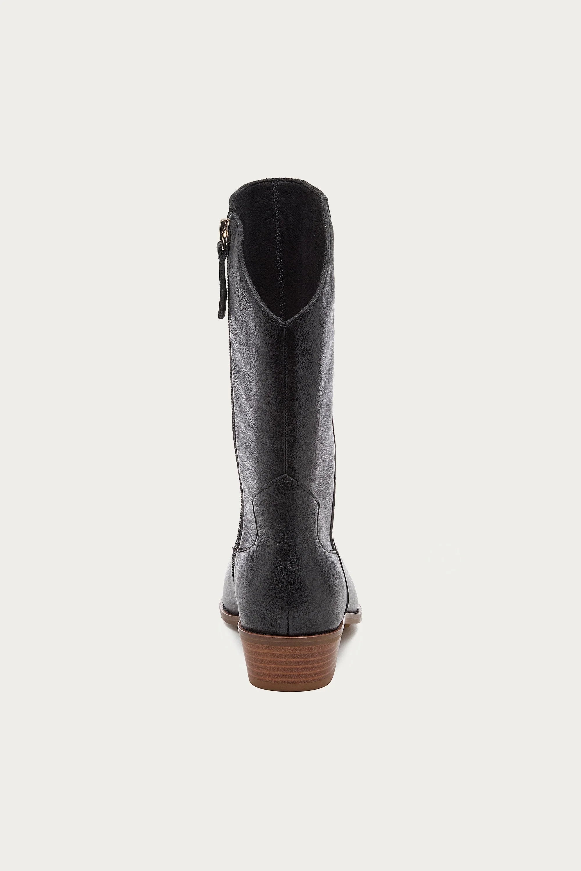 Piper Black Leather Boot by Kelsi Dagger