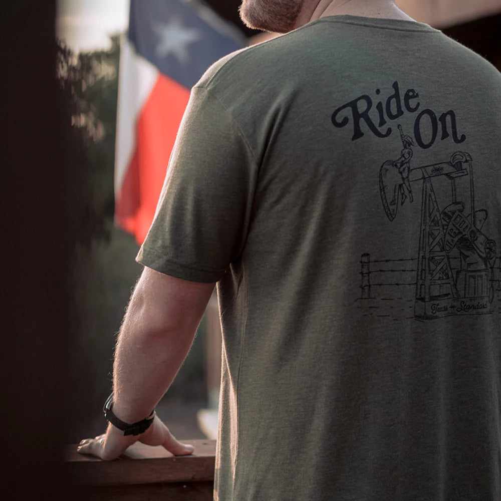 Ride On Heritage Printed Tee