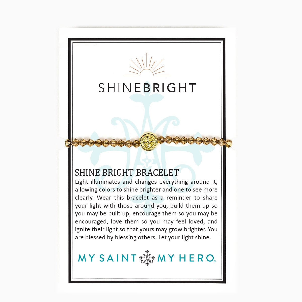Shine Bright Crystal Blessing Bracelets