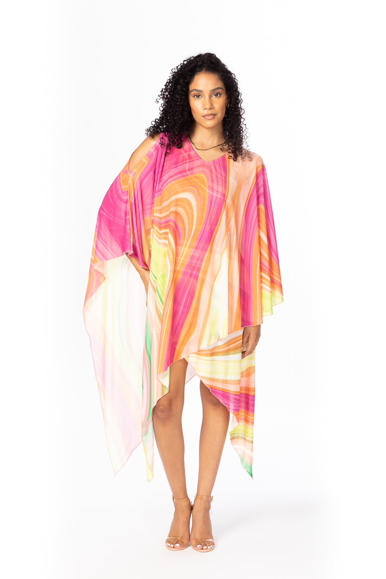 Zig Zag Splash Tunic Top or Dress
