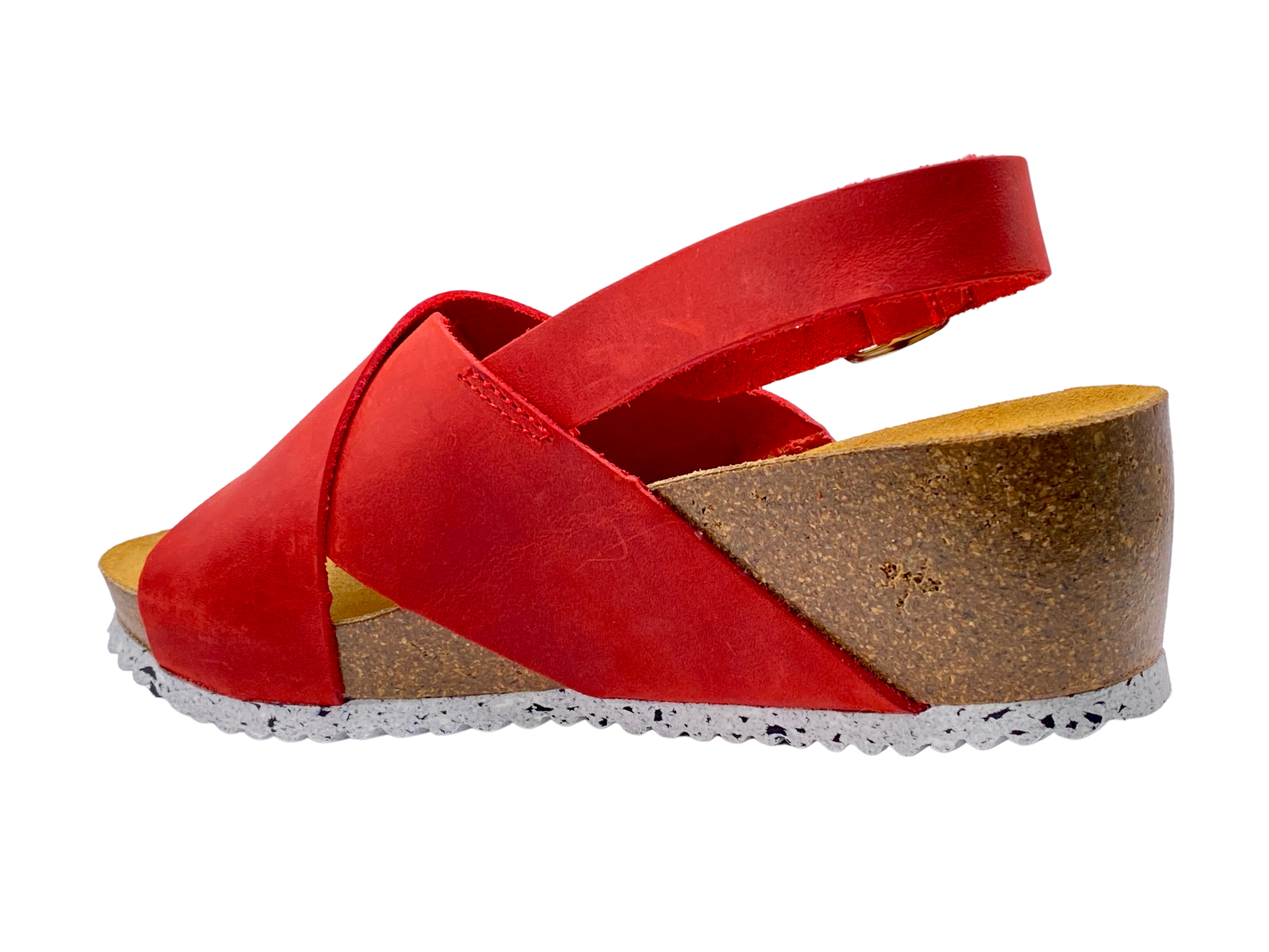 Lola Sabbia White Bottomed Wedge