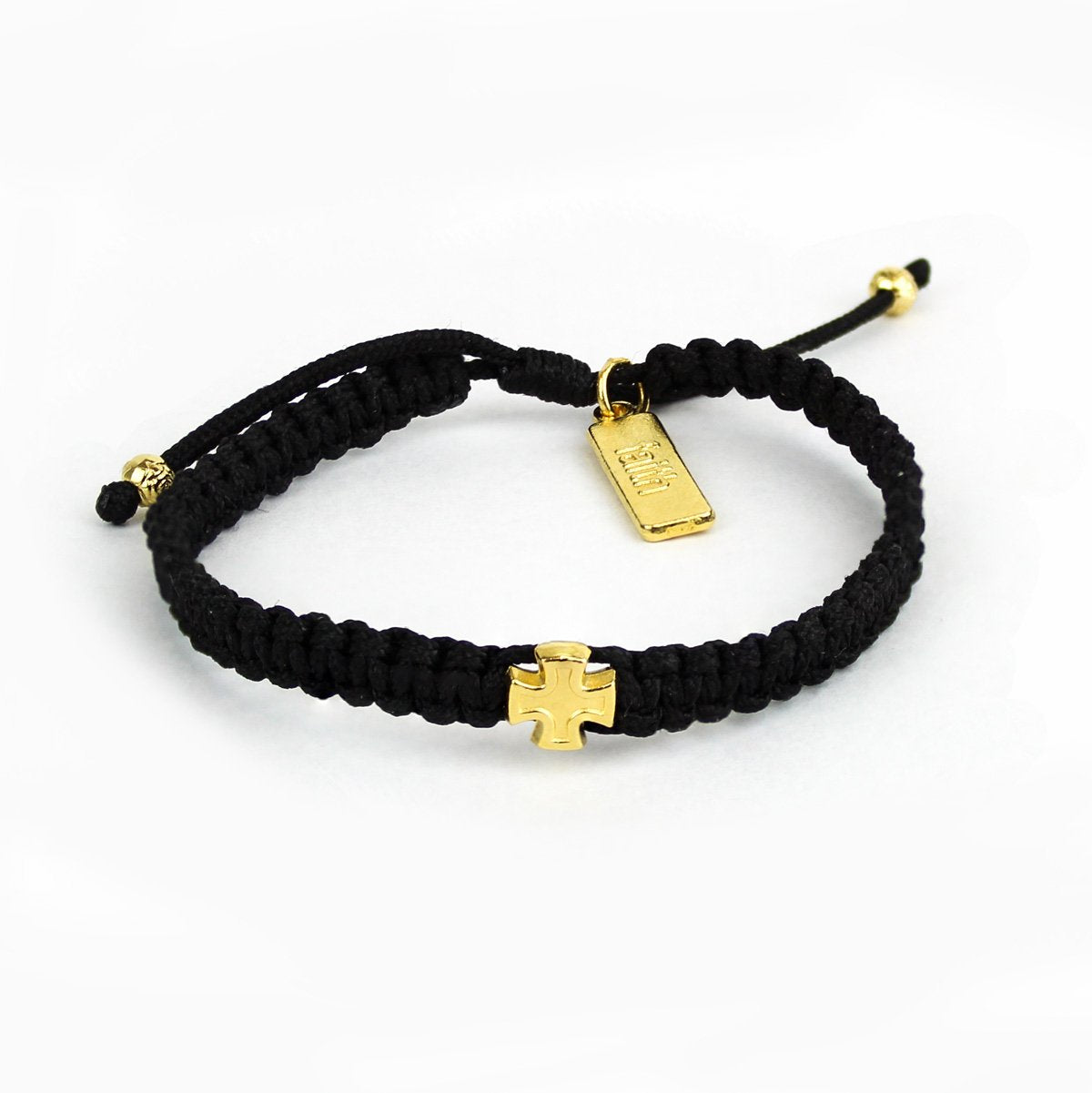 Family Virtues Wonderfully Made Purpose Bracelet - Gold Cross