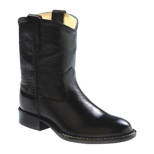 Old West Toddler Black Roper Boot