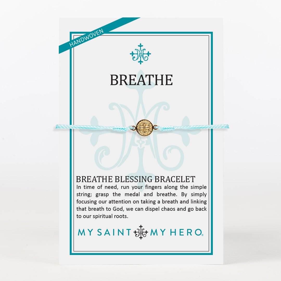 Breathe Blessing Bracelet - Gold