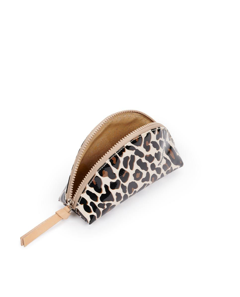 Mona Brown Leopard Medium Cosmetic