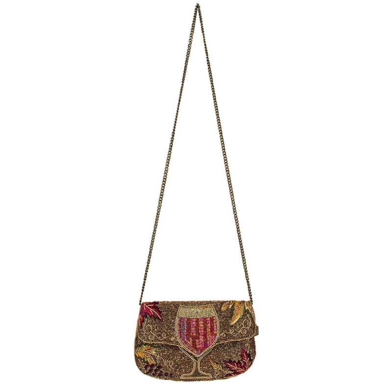 Wine Time Crossbody Clutch
