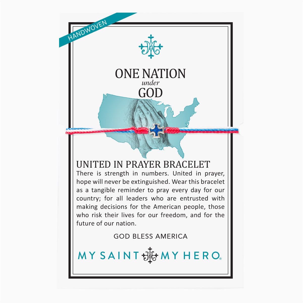 One Nation Under God United in Prayer Bracelet