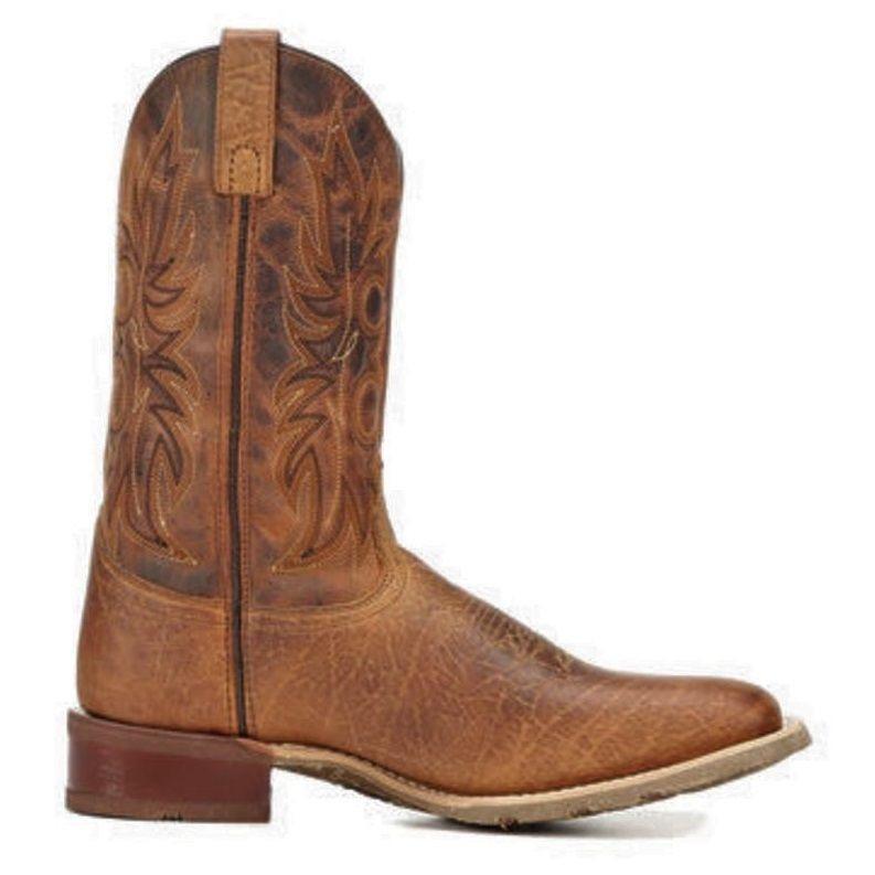 Laredo Men's Rancher Rust Stockman Square Toe Western Boots