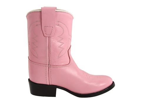 Old West Toddler Pink Roper Boot