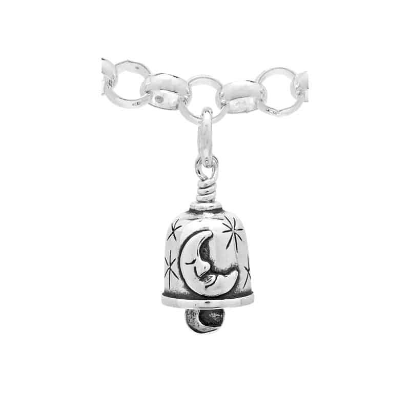 To The Moon and Back Charm Bell