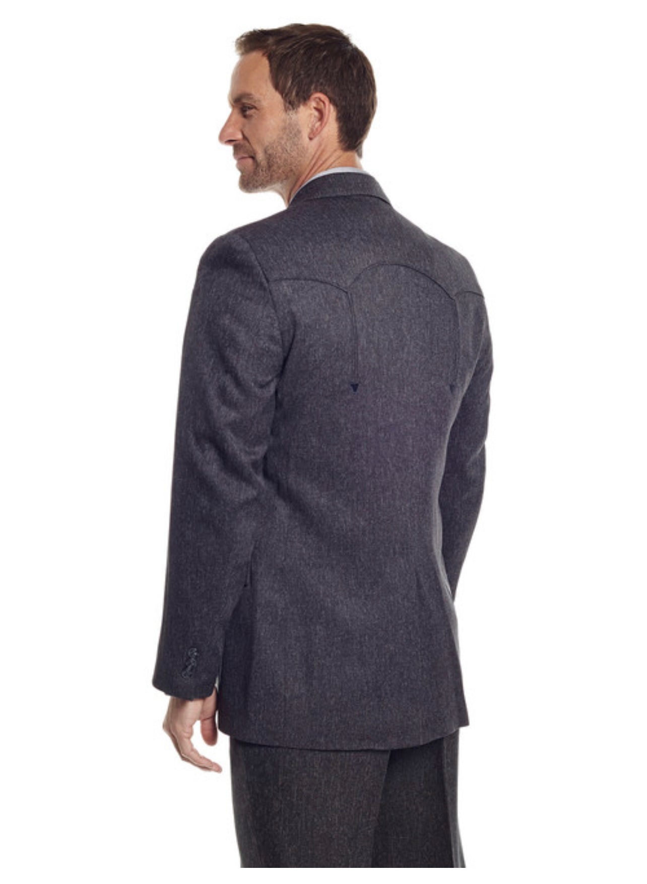 Heather Grey VEGAS Western Sports Coat