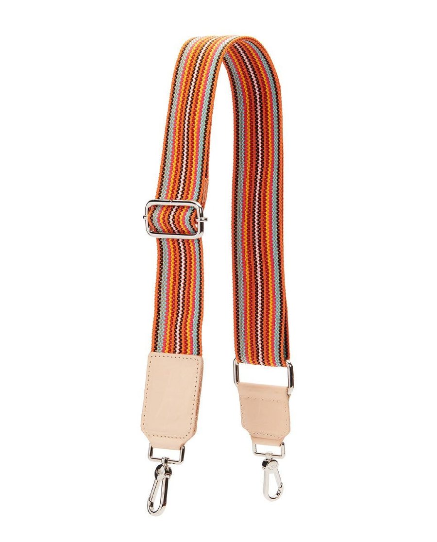 Orange Webbing 53mm Crossbody Strap