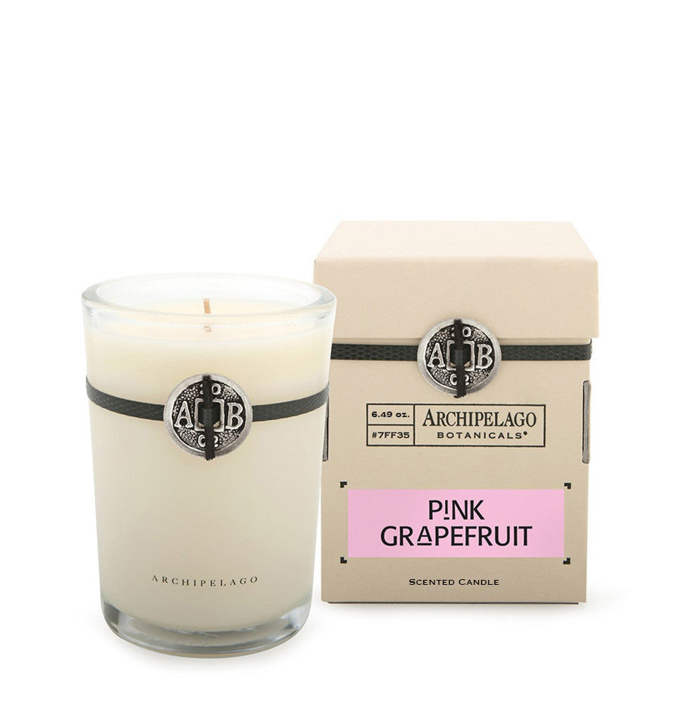 Pink Grapefruit  Boxed Candle