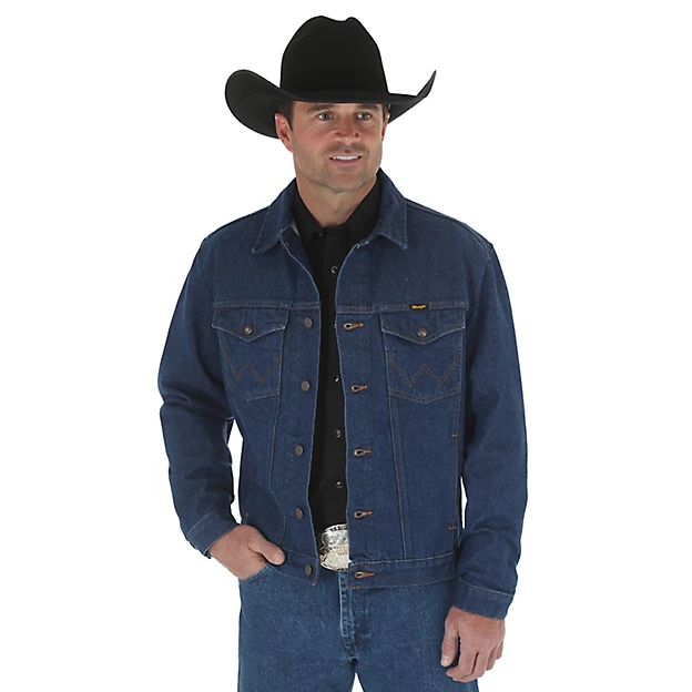 Jean jacket men cowboy Clearance