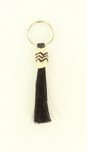 Horse Hair & Rawhide Key Ring