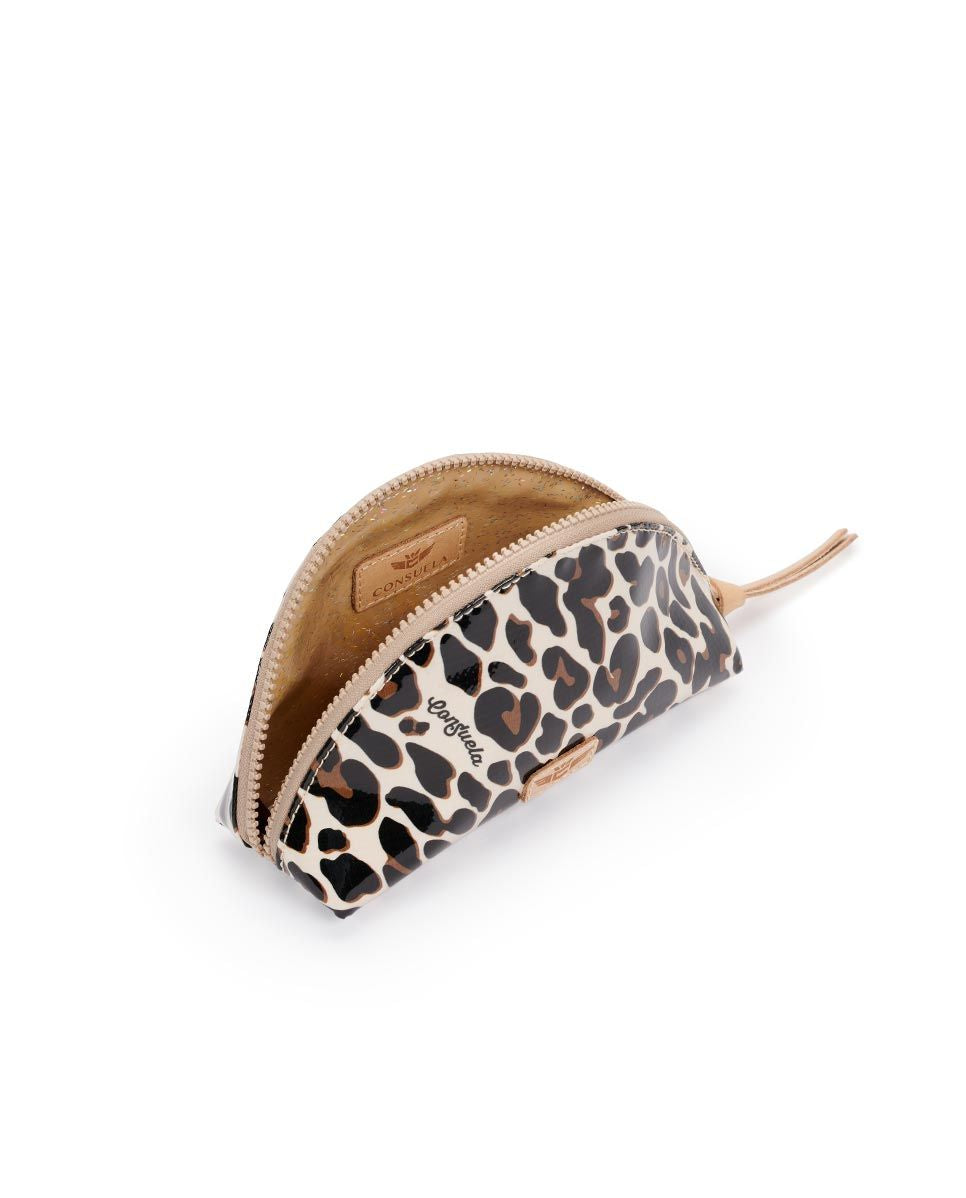 Mona Brown Leopard Medium Cosmetic