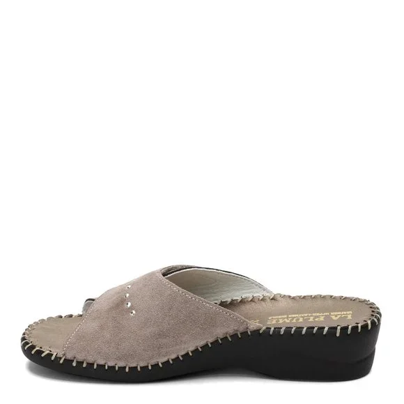 La Plume grey Croco Torino Shoe