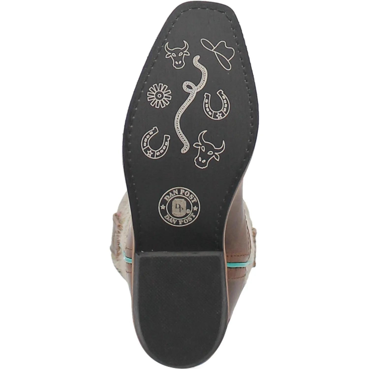 Dan Post Rainbow Hair Leather Children's Boots