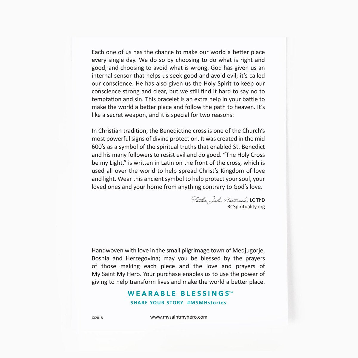 One Blessing for Him Bracelet