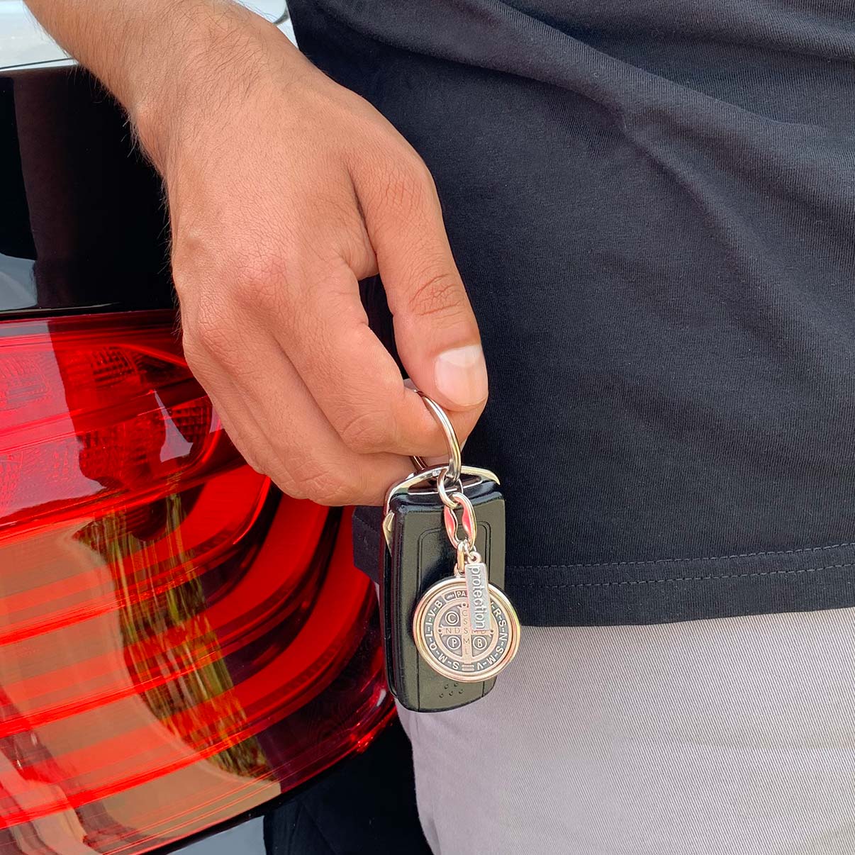 St. Benedict Key Ring