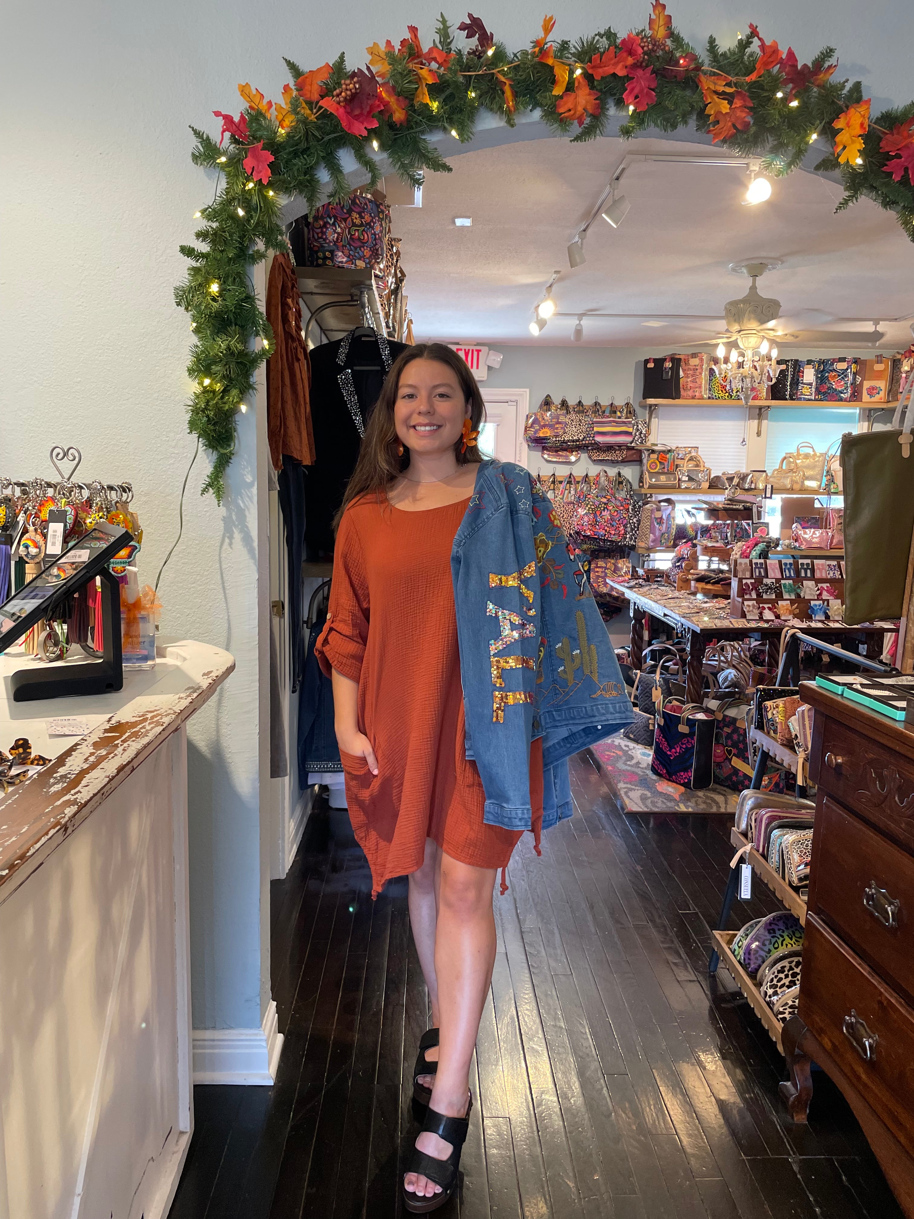 Double Gauze Cotton Tunic