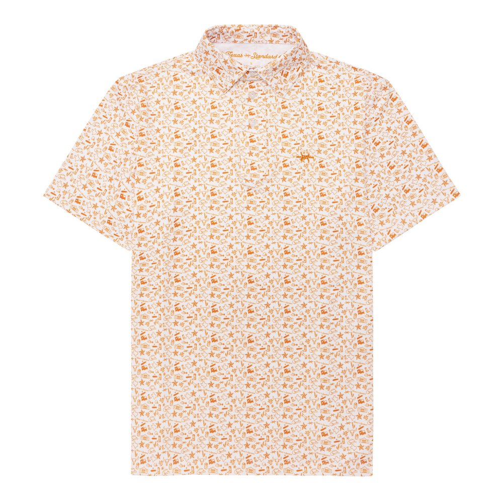 Texas Traditions Polo-Burnt Orange by Texas Standard