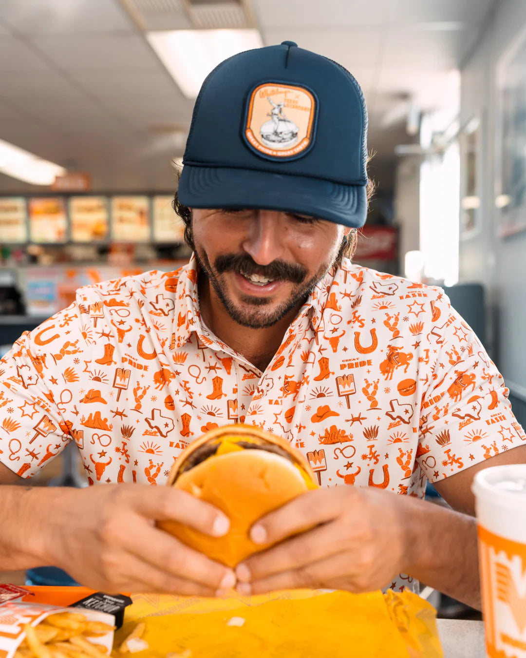 Texas Traditions Polo- Whataburger Outlaw
