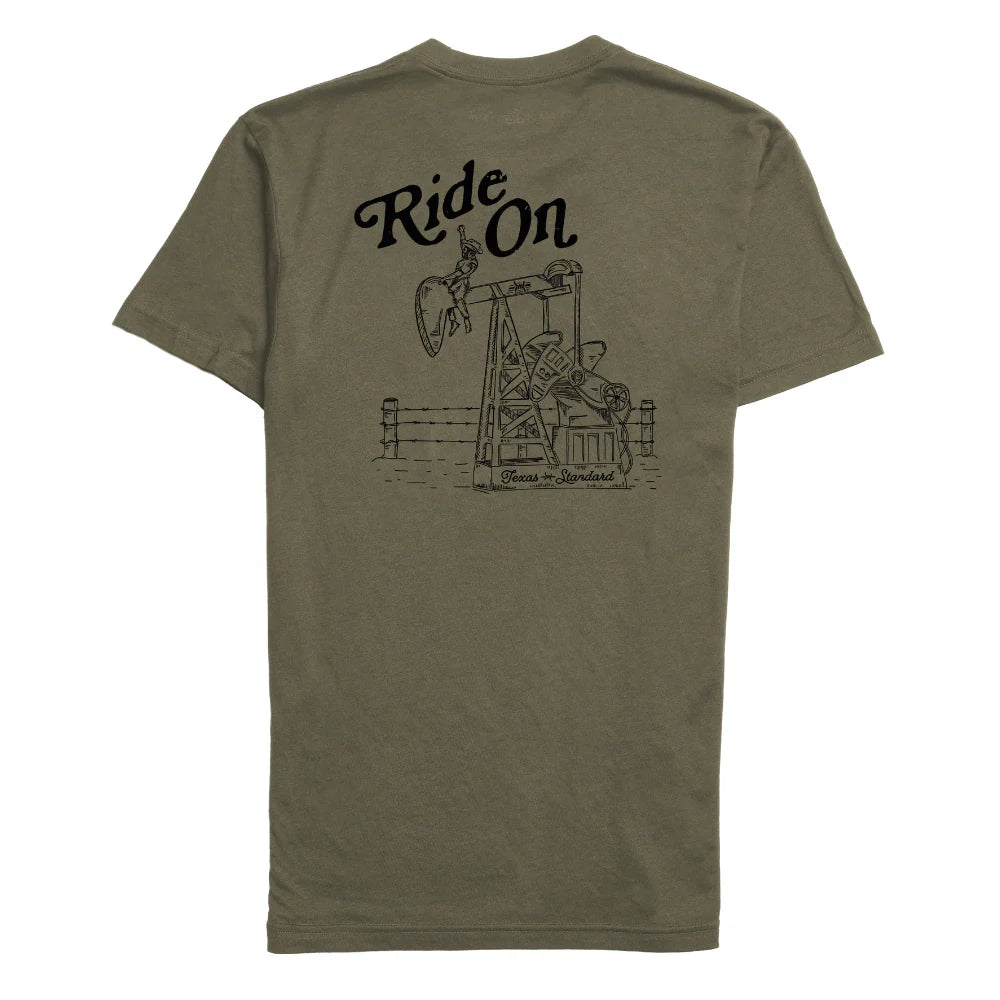 Ride On Heritage Printed Tee