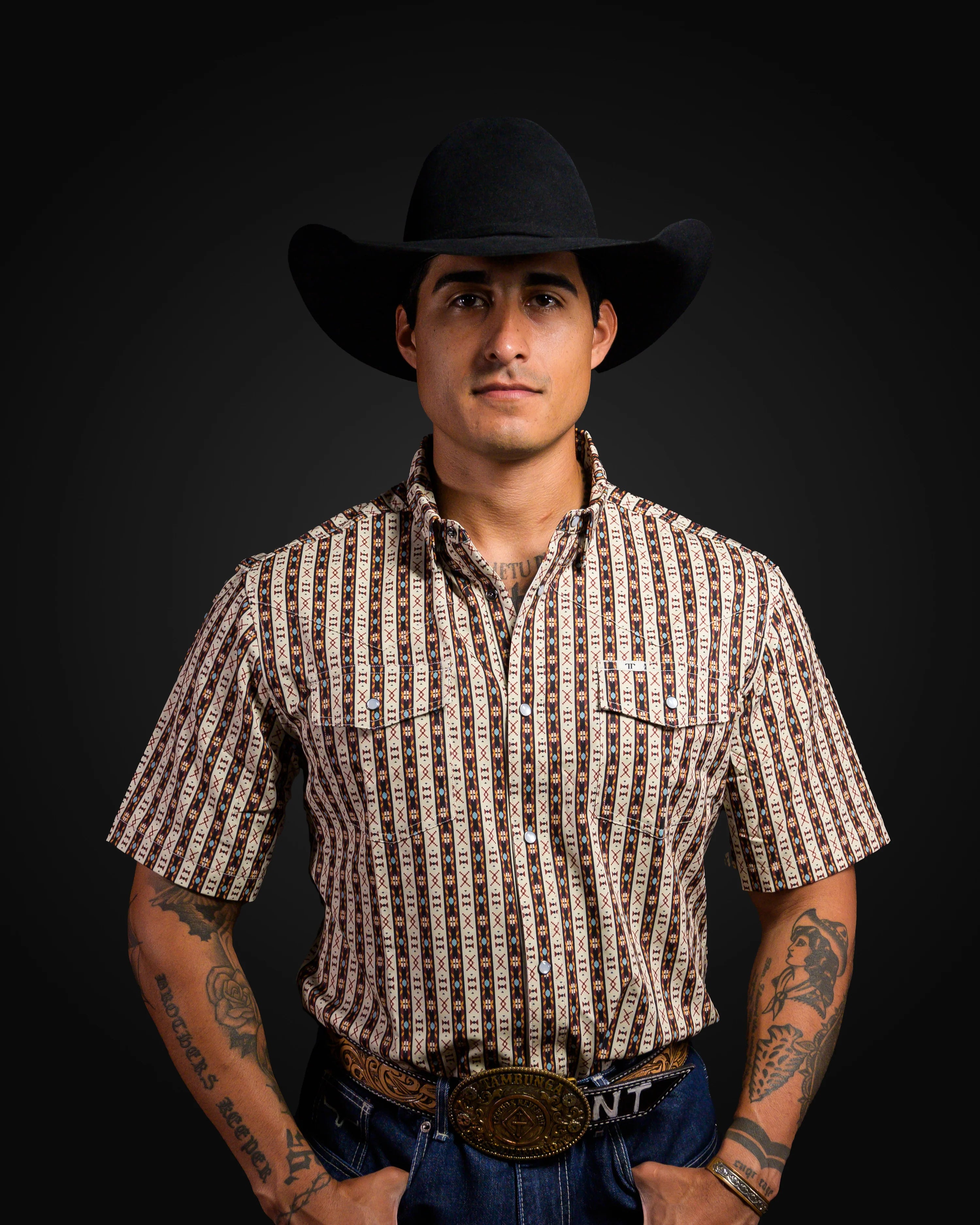 The Senior- Short Sleeve Snap Shirt