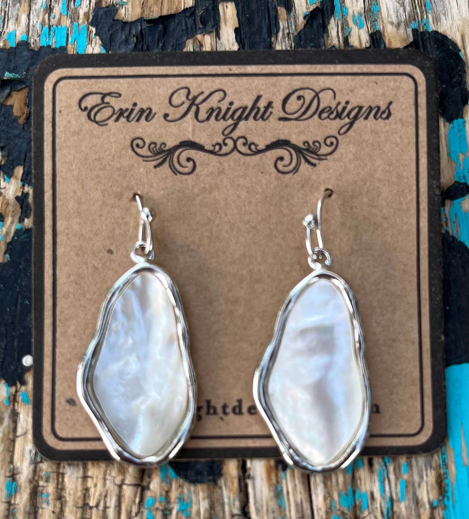 Silver &  Pearl Earrings