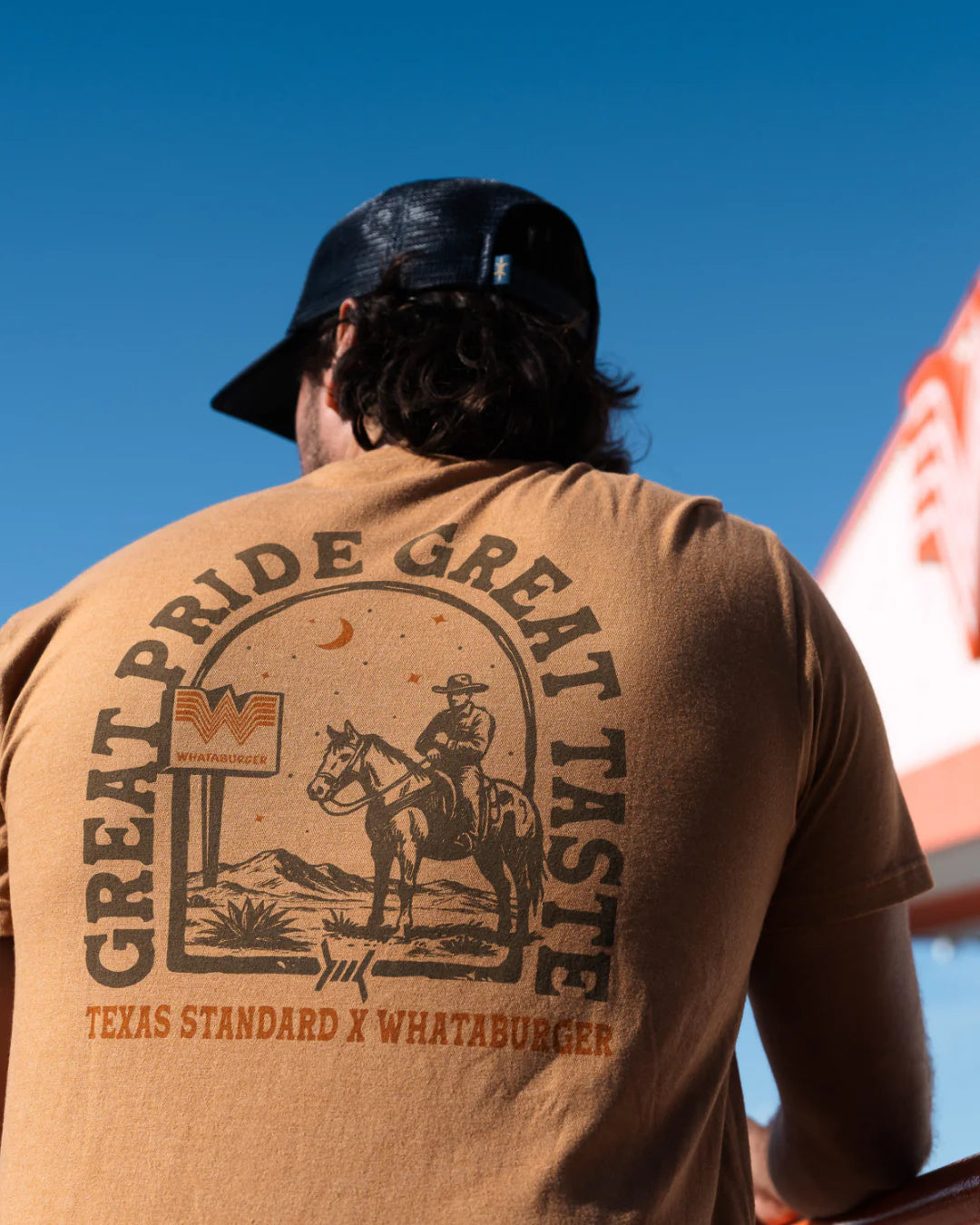 Whataburger- Great Pride Great Taste Heritage Printed Tee By Texas Standard