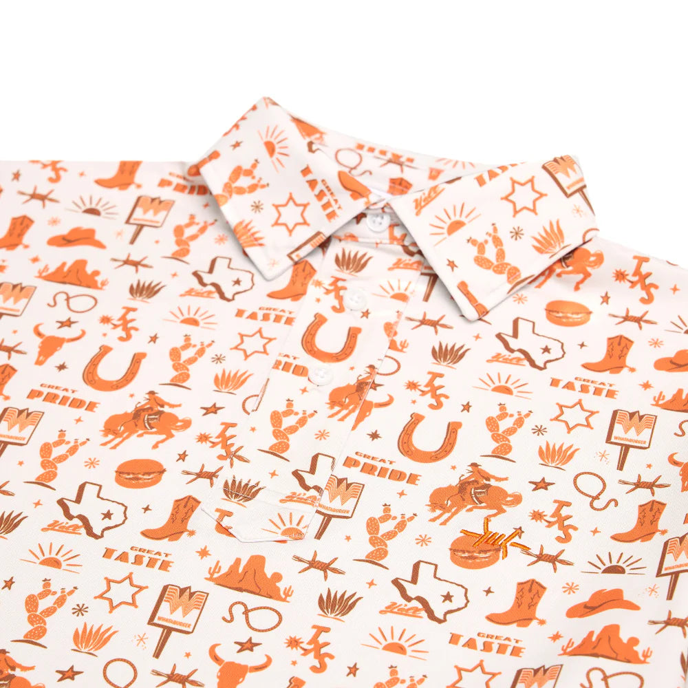 Texas Traditions Polo- Whataburger Outlaw