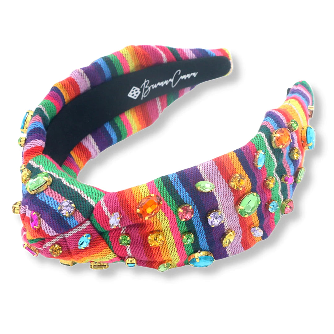 Rainbow Serape Fiesta Headband