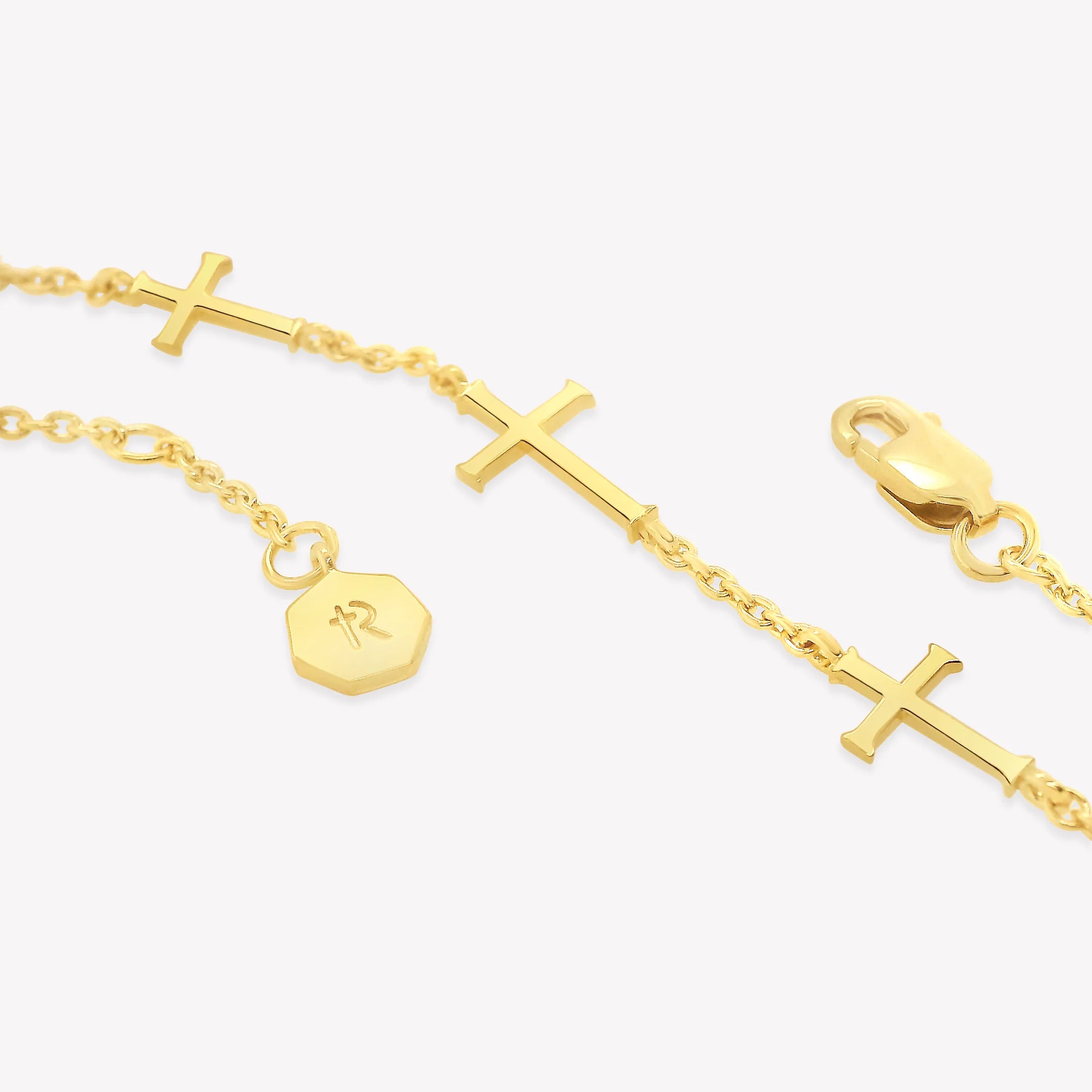 Calvary Cross Bracelet-Gold