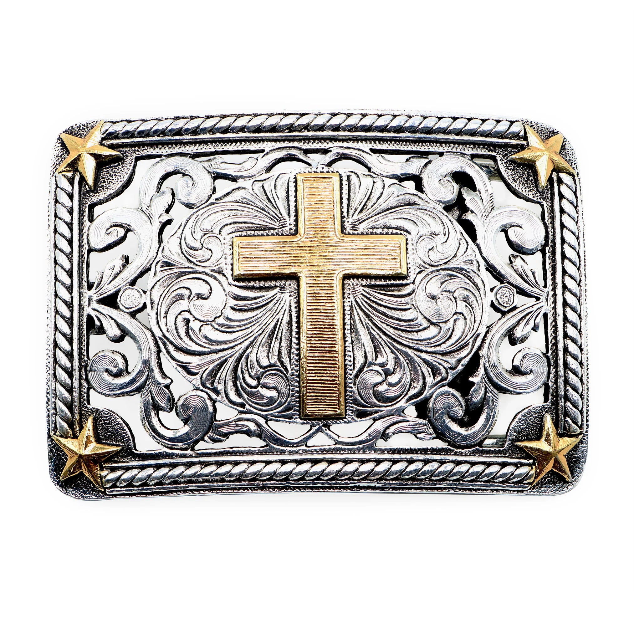 Filigree Cross Buckle
