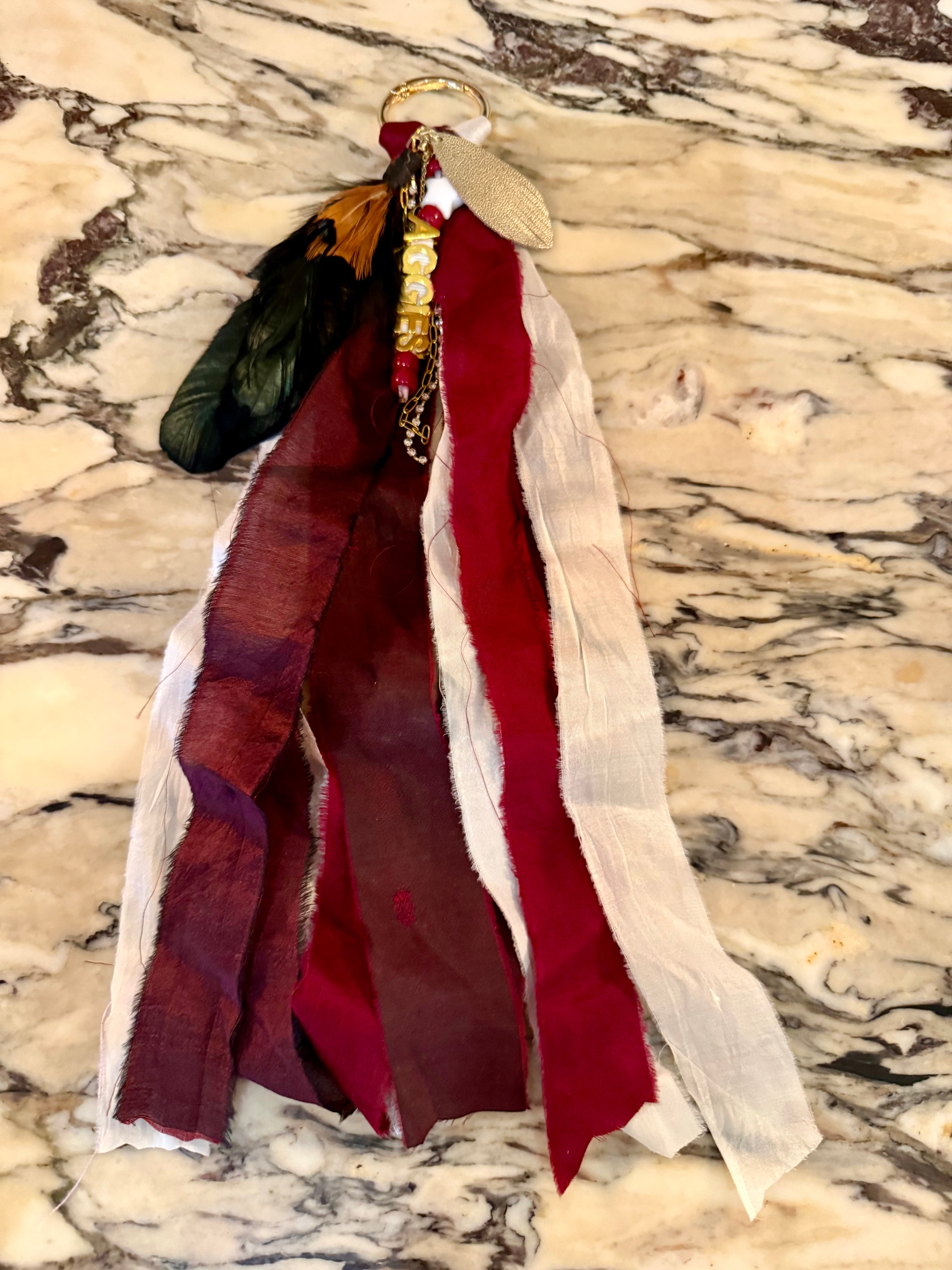 One of a Kind Women's Texas Aggies Themed Straw Hat