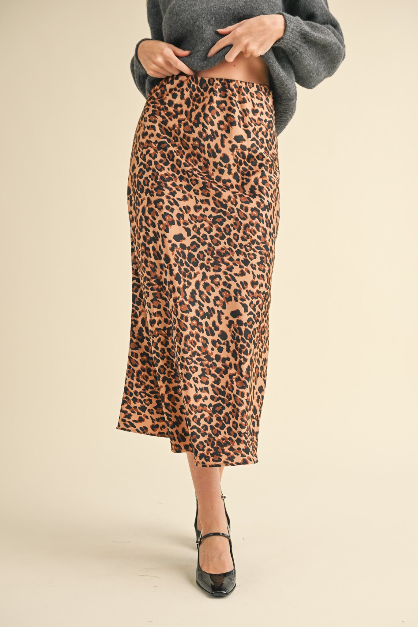Bronzed Wildcat A-Line Skirt