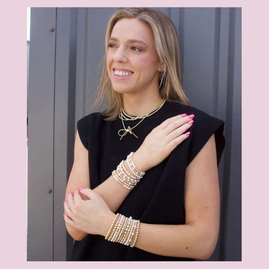 Classic 4mm Gold Filled Bracelet