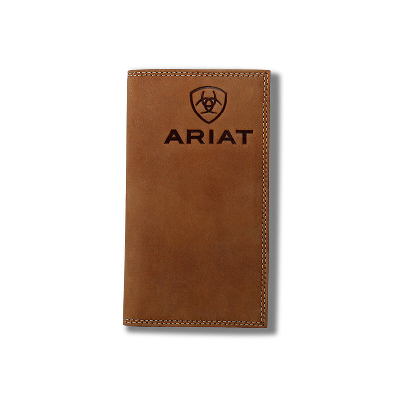 Ariat Leather Rodeo Checkbook Wallet