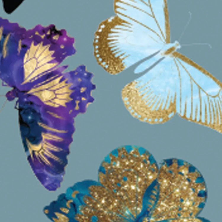 Butterfly Twilly- Chambray