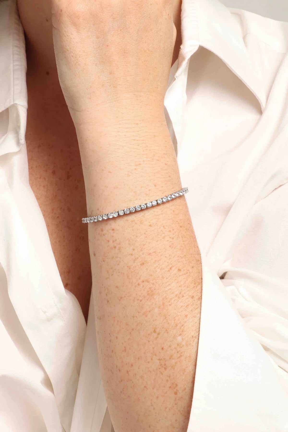 Blair Bracelet 3mm- Silver