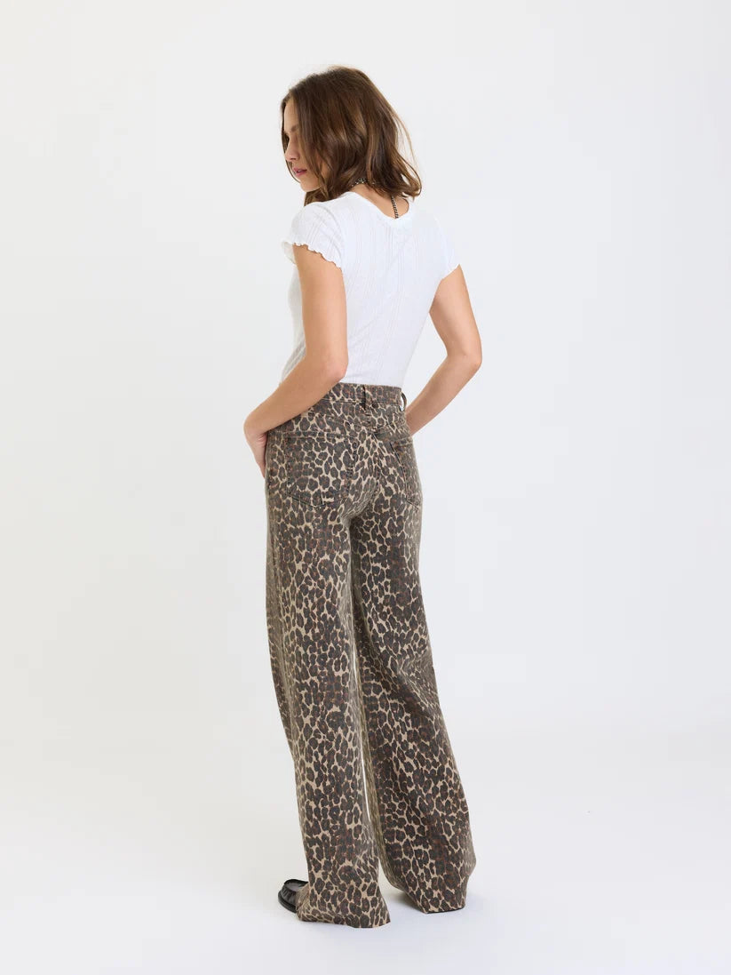 Far Out High Rise Wide Leg by Daze