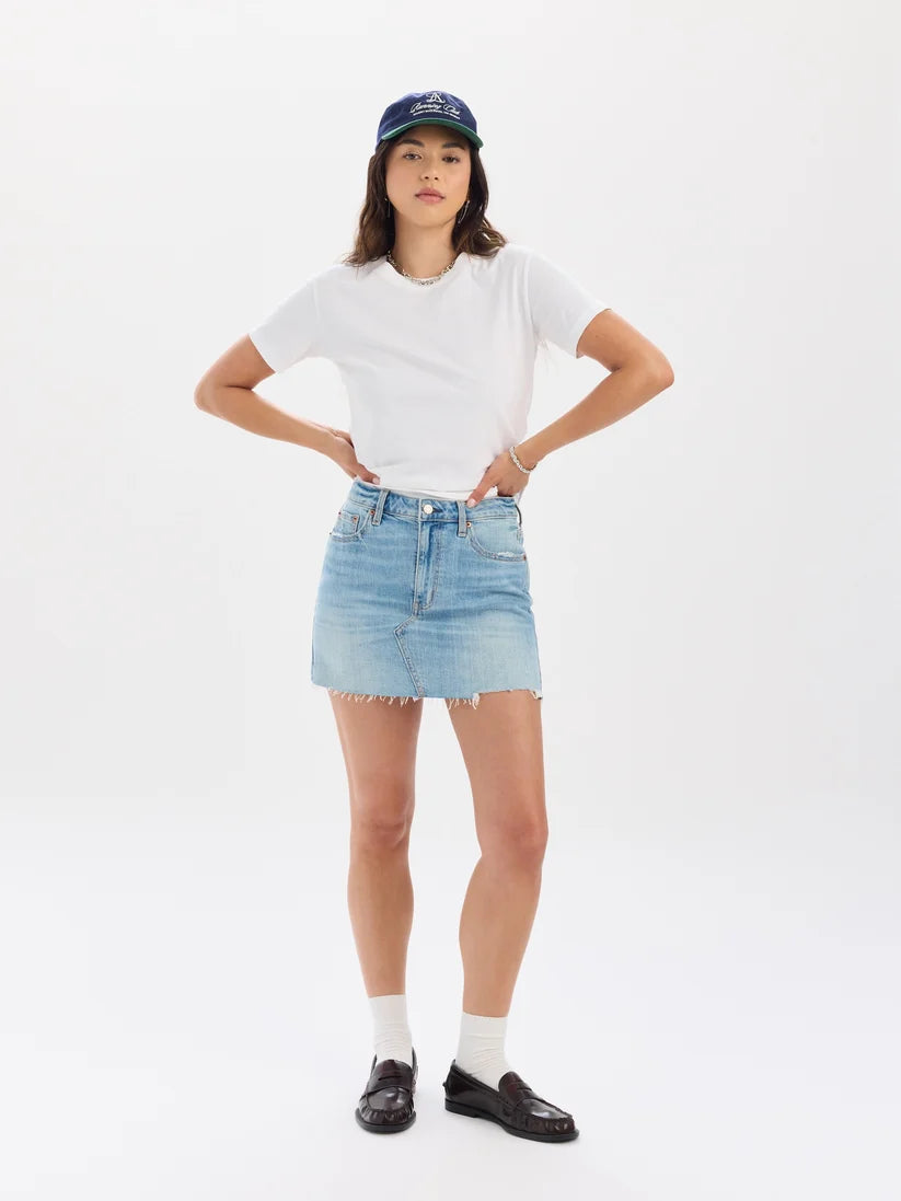 Malibu Mini Denim Skirt