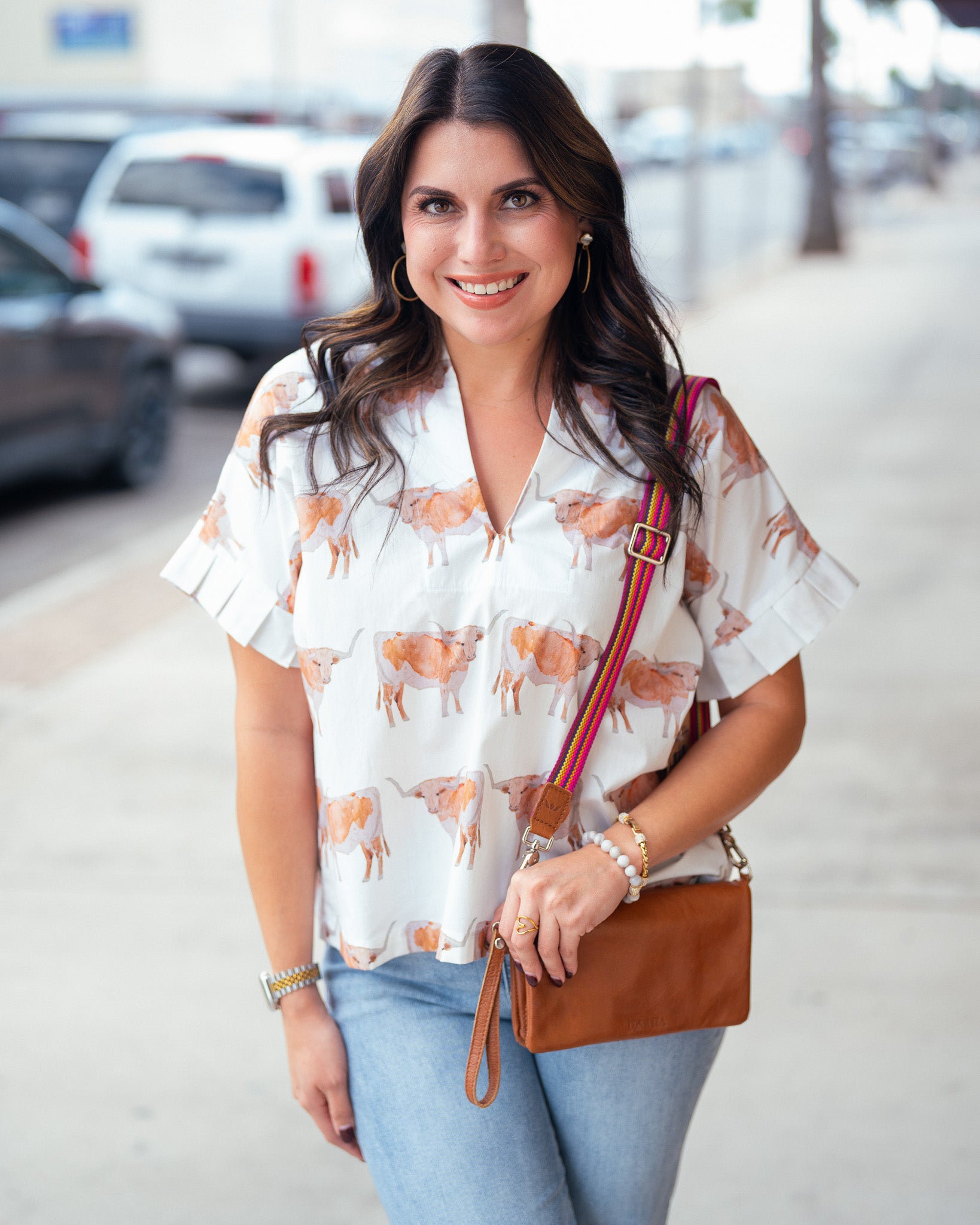 Steer Betty Kimono Top