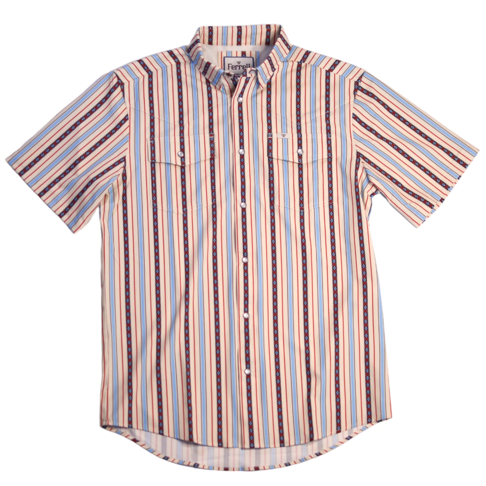 The Edward- Short Sleeve Snap Shirt