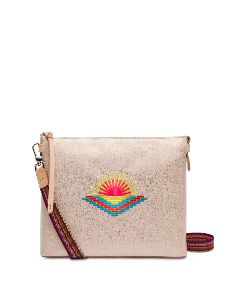 Fuzzy Downtown Crossbody