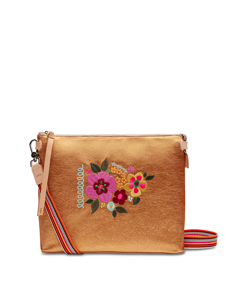Bronzed Downtown Crossbody